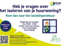 Isolatiespreekuur in Groen Gemaal